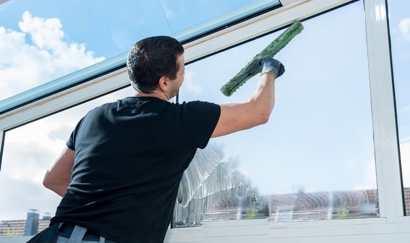 Professional window cleaning